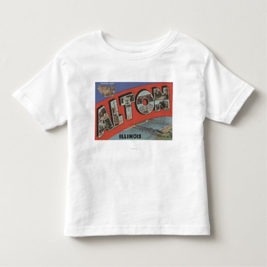 Alton, IllinoisLarge Letter ScenesAlton, IL Kinder Shirts (Voorkant)