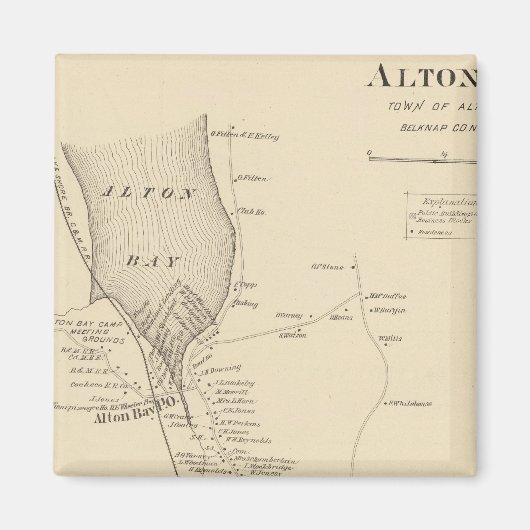 Alton PO Magneet (Voorkant)