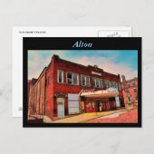 Alton Theater Briefkaart (Voorkant / Achterkant)
