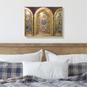 Alton Towers Triptych, c.1150 Canvas Afdruk (Insitu (Slaapkamer))