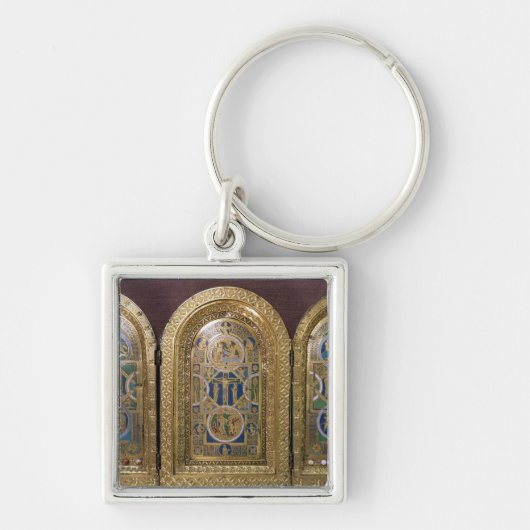 Alton Towers Triptych, c.1150 Sleutelhanger (Voorkant)
