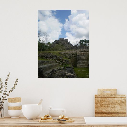 AltonijnHa Mayan Ruins Poster (Keuken)