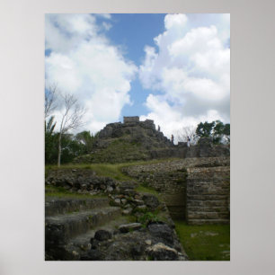 AltonijnHa Mayan Ruins Poster