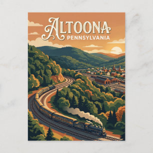 Altoona, Pennsylvania Briefkaart