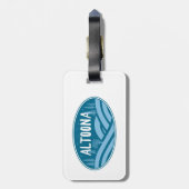 Altoona Pennsylvania buitenshuis Bagagelabel (Achterkant verticaal)