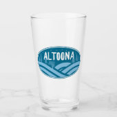 Altoona Pennsylvania buitenshuis Glas (Voorkant)