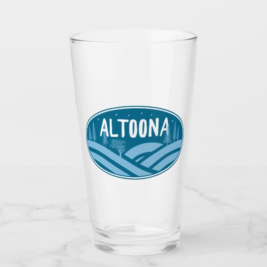 Altoona Pennsylvania buitenshuis Glas (Voorkant)