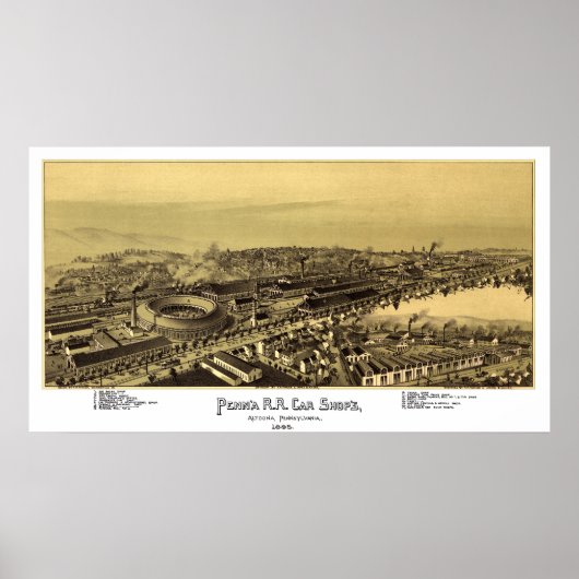 Altoona, Pennsylvania Poster (Voorkant)