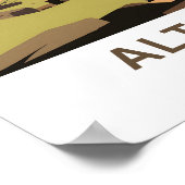 Altoona Pennsylvania Reisprint Poster (Hoek)