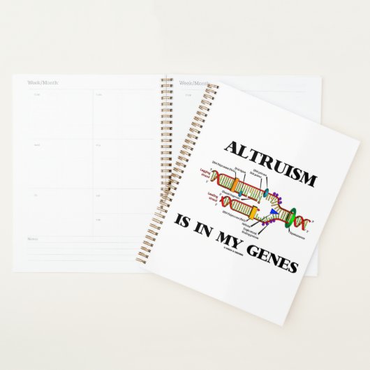 Altruïsme zit in mijn genen DNA Replication Planner (Display)