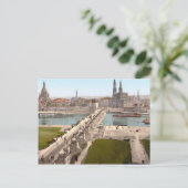 Altstadt Dresden in de 19e eeuw Briefkaart (Staand voorkant)