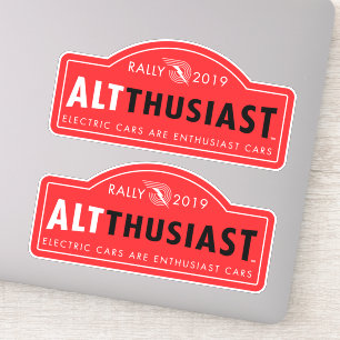AltThusiast Rally 2019 Labels (2 per vel)
