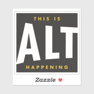 AltThusiast-sticker Sticker