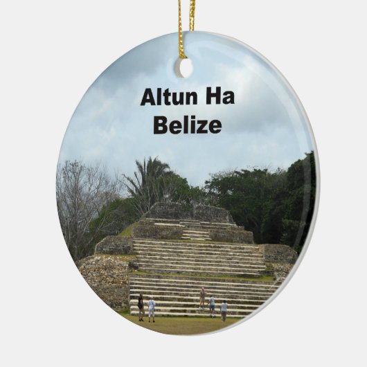 Altun Ha, Belize Keramisch Ornament (Links)