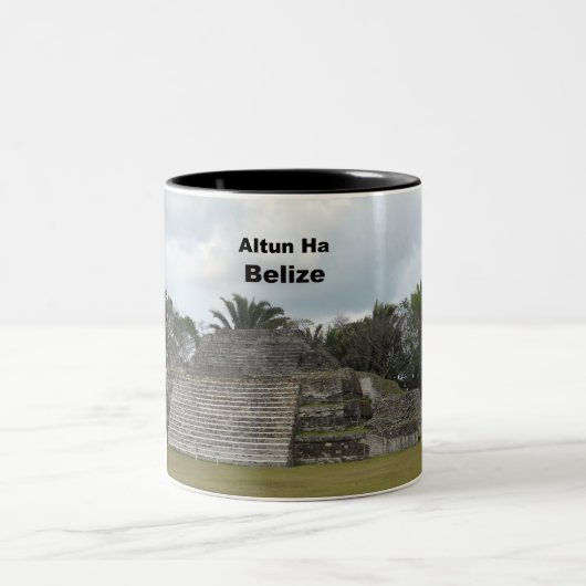 Altun Ha, Belize Tweekleurige Koffiemok (Center)