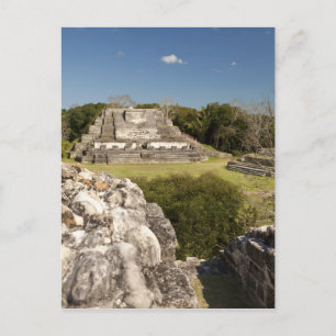 Altun Ha is een Mayaanse site die teruggaat tot 20 Briefkaart