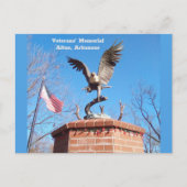 Altus, Memorial van Arkansas Veterans Briefkaart (Voorkant)
