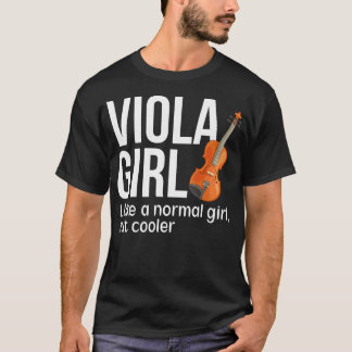 Altviool meisje definitie Altviool speler Altvioli T-shirt