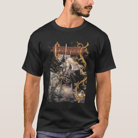 Alucard Character Anime Video game10 T-shirt (Voorkant)