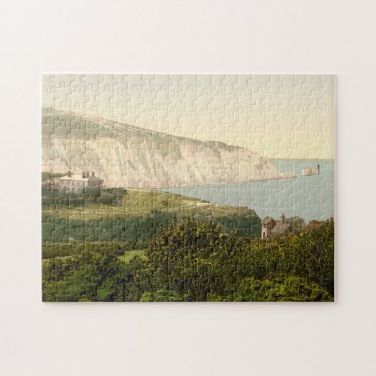 Alum Bay, Isle of Wight, Engeland Legpuzzel (Horizontaal)