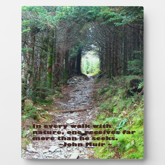 Alum Cave Trail: Elke wandeling met natuur.. John  Fotoplaat (Voorkant)