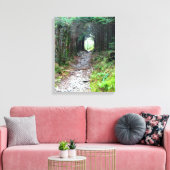 Alum Cave Trail op Mt. LeConte Canvas Afdruk (Insitu (Woonkamer))