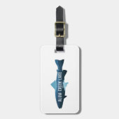 Alum Creek Lake Ohio Fish Bagagelabel (Voorkant verticaal)