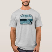 Alum Creek Lake Ohio Gevist Rod T-shirt (Voorkant)