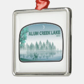 Alum Creek Lake Ohio Herten Metalen Ornament (Links)