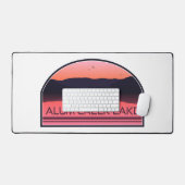 Alum Creek Lake Ohio Red Sunrise Bureaumat (Keyboard & Muis)