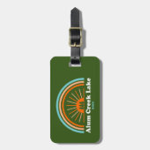 Alum Creek Lake Rainbow Bagagelabel (Voorkant verticaal)