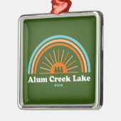 Alum Creek Lake Rainbow Metalen Ornament (Links)