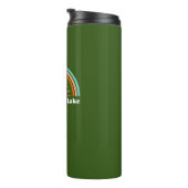 Alum Creek Lake Regenboog Thermosbeker (Geroteerd rechts)