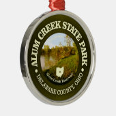 Alum Creek SP Metalen Ornament (Rechts)