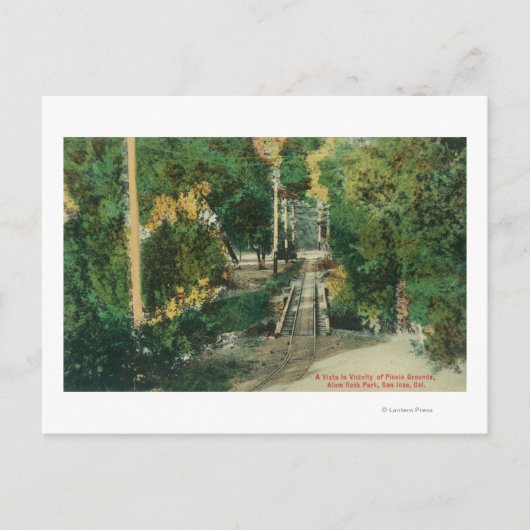 Alum Rock Park Picnic Grounds Vista Uitzicht Briefkaart (Voorkant)