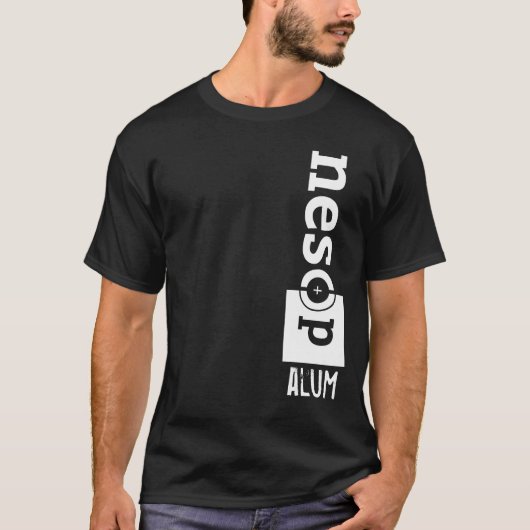 Alum T-Shirt voor vrouwen - donker (Voorkant)