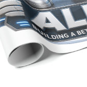 Aluminium  ATOMIVRA Cadeaupapier (Rol Hoek)