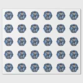Aluminium ATOMIVRA VERJAARDAG Cadeaupapier