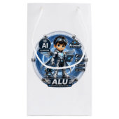 Aluminium ATOMIVRA VERJAARDAG Klein Cadeauzakje (Achterkant)