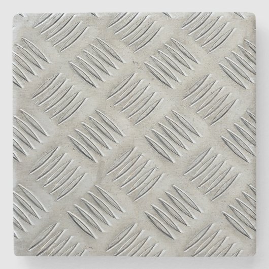 Aluminium Bord Diamantpatroon Stenen Onderzetter (Voorkant)