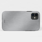 Aluminium Case-Mate iPhone Case (Achterkant (horizontaal))