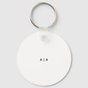 Aluminium Cirkel, 2" Sleutelhanger