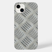 Aluminium Diamant Patroon Case-Mate iPhone Case (Achterkant)