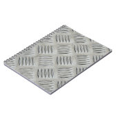 Aluminium Diamant Patroon Notitieboek (Linkerzijde)