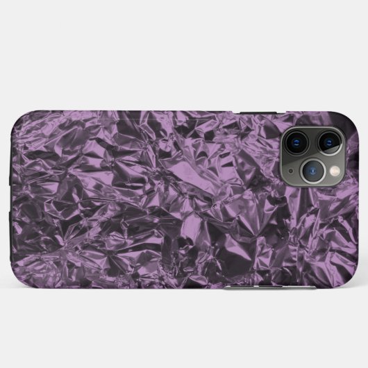 Aluminium Folie Design in Lavender Case-Mate iPhone Case (Achterkant (horizontaal))