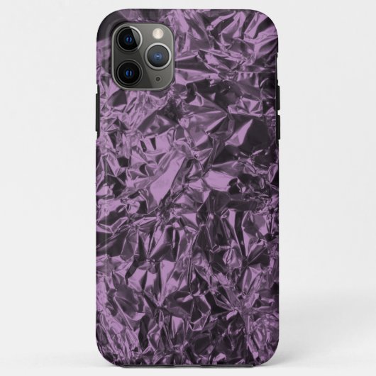 Aluminium Folie Design in Lavender Case-Mate iPhone Case (Achterkant)