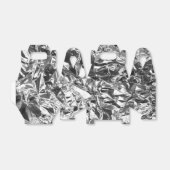 Aluminium Folie Design Silver Color Bedankdoosjes (Uitgevouwen)