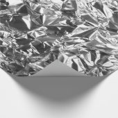 Aluminium Folie Design Silver Color Cadeaupapier (Hoek)