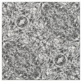 Aluminium Folie Design Silver Color Stof (Swatch)