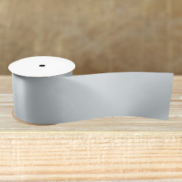 Aluminium Folie Solid Color Satijnen Lint